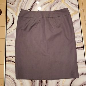 Calvin Klein Gray pencil Skirt Knee Length